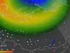 Магнитная буря спровоцировала всплеск северных сияний